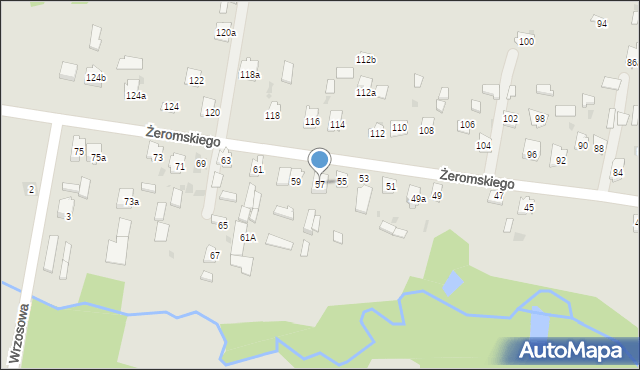 Suchedniów, Żeromskiego Stefana, 57, mapa Suchedniów