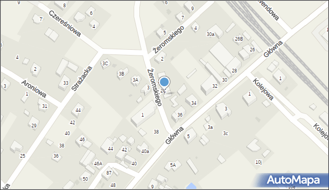 Święta Katarzyna, Żeromskiego Stefana, 2D, mapa Święta Katarzyna