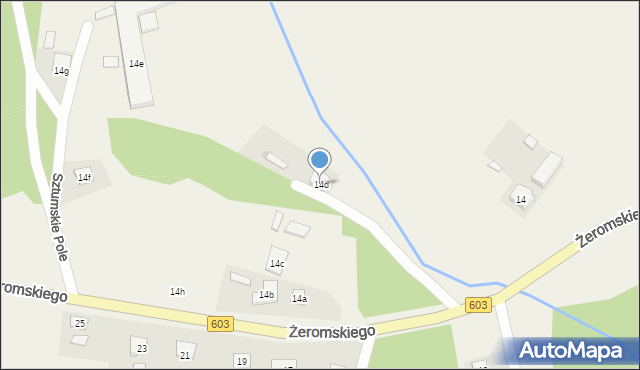 Sztumskie Pole, Żeromskiego Stefana, 14d, mapa Sztumskie Pole