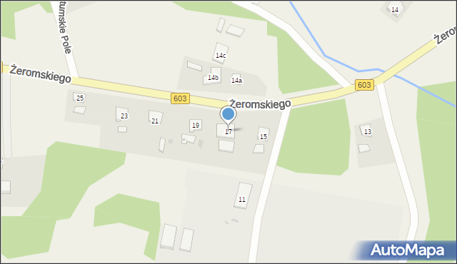 Sztumskie Pole, Żeromskiego Stefana, 17, mapa Sztumskie Pole