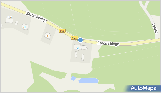 Sztumskie Pole, Żeromskiego Stefana, 31a, mapa Sztumskie Pole