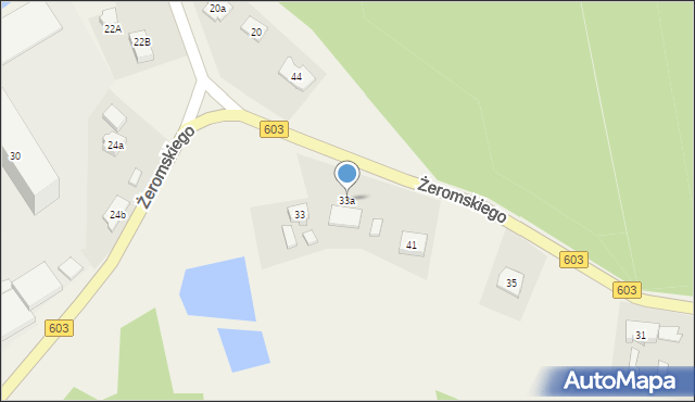 Sztumskie Pole, Żeromskiego Stefana, 33a, mapa Sztumskie Pole