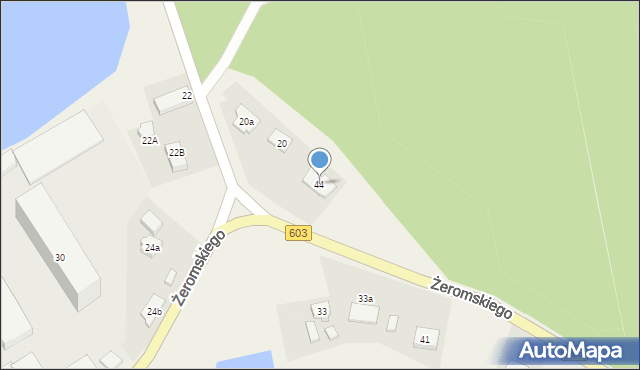 Sztumskie Pole, Żeromskiego Stefana, 44, mapa Sztumskie Pole