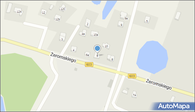 Sztumskie Pole, Żeromskiego Stefana, 6, mapa Sztumskie Pole