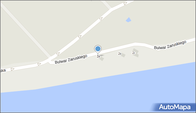 Tarnobrzeg, Żeglarska, 2a, mapa Tarnobrzegu