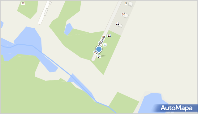 Tresta, Żeremiowa, 14, mapa Tresta