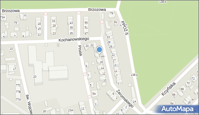 Wągrowiec, Żeromskiego Stefana, 18, mapa Wągrowiec