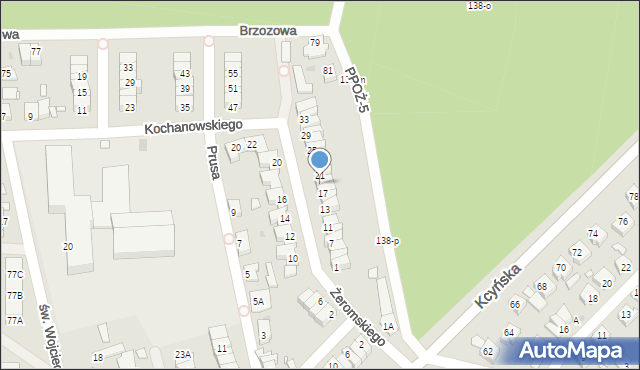 Wągrowiec, Żeromskiego Stefana, 19, mapa Wągrowiec