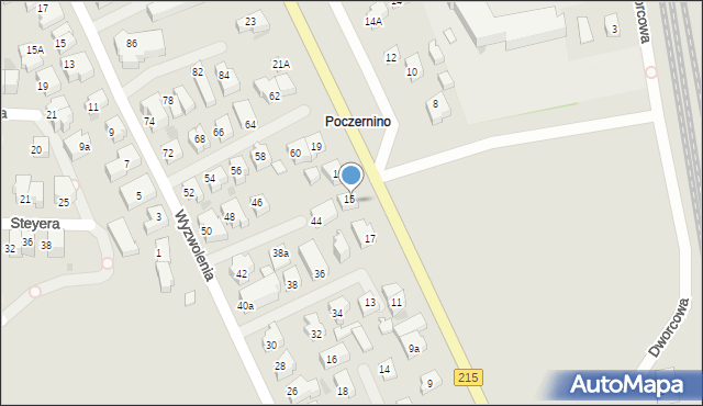 Władysławowo, Żeromskiego Stefana, 17A, mapa Władysławowo