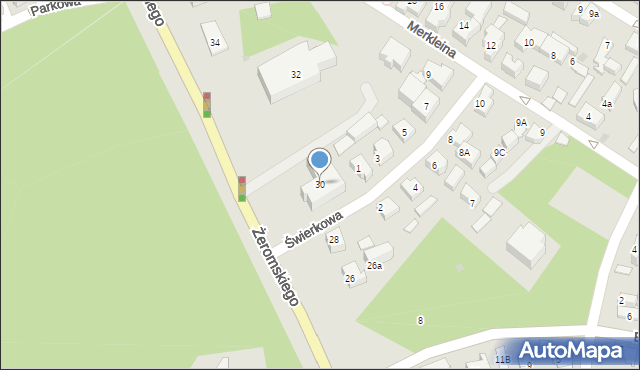 Władysławowo, Żeromskiego Stefana, 30, mapa Władysławowo