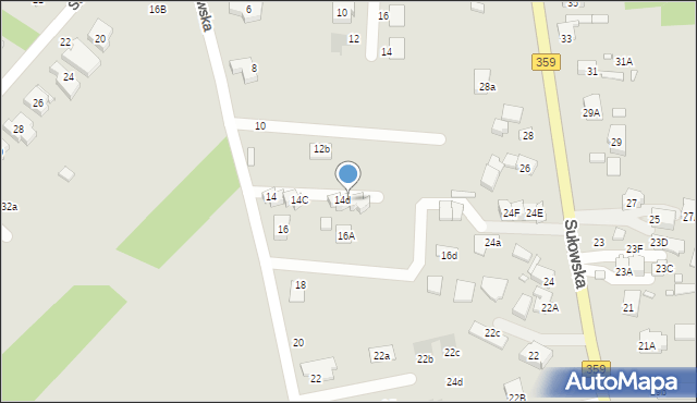 Wrocław, Zegarmistrzowska, 14e, mapa Wrocławia