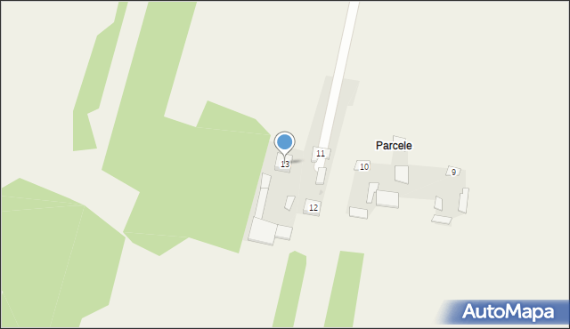 Żebraczka, Żebraczka, 13, mapa Żebraczka