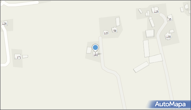 Zegartowice, Zegartowice, 141, mapa Zegartowice