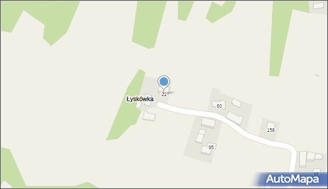 Zegartowice, Zegartowice, 21, mapa Zegartowice