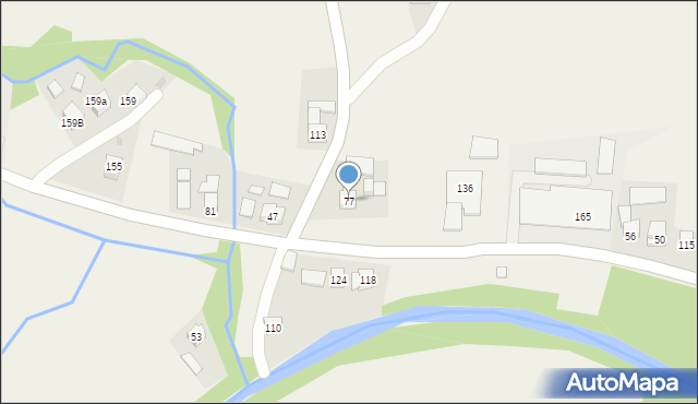 Zegartowice, Zegartowice, 77, mapa Zegartowice