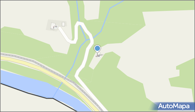 Żegiestów, Żegiestów, 130, mapa Żegiestów