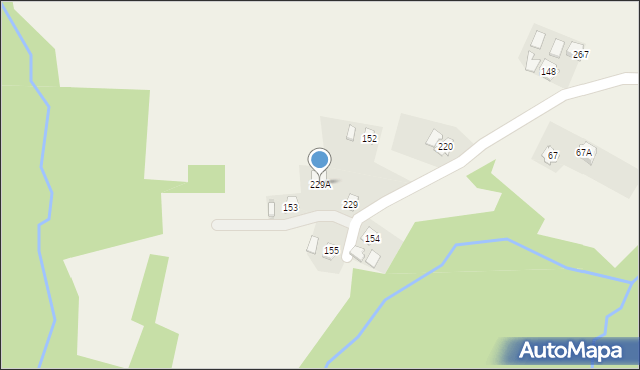 Żeglce, Żeglce, 229A, mapa Żeglce