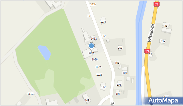 Żelazno, Żelazno, 102a, mapa Żelazno