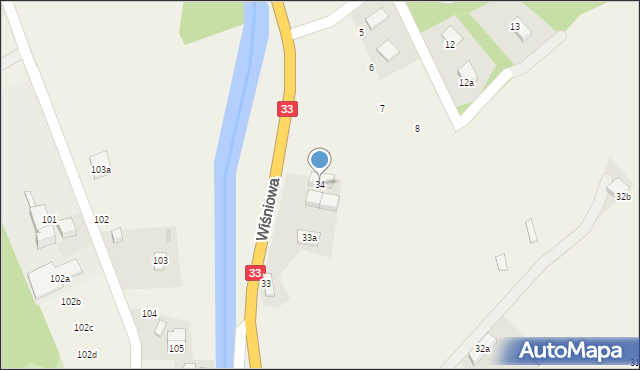 Żelazno, Żelazno, 34, mapa Żelazno