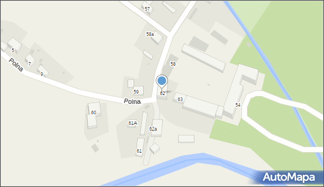 Żelazno, Żelazno, 62, mapa Żelazno