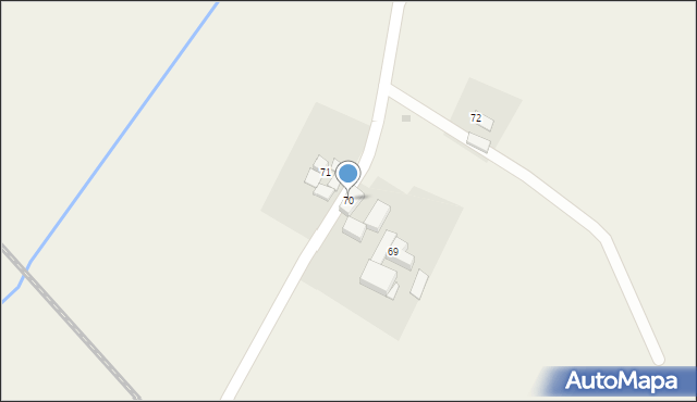 Żelazno, Żelazno, 70, mapa Żelazno
