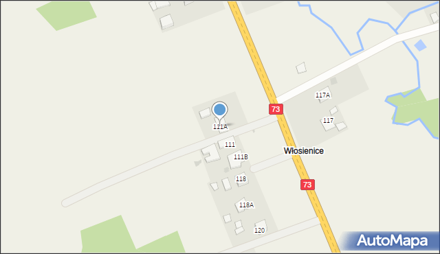 Żelazówka, Żelazówka, 111A, mapa Żelazówka