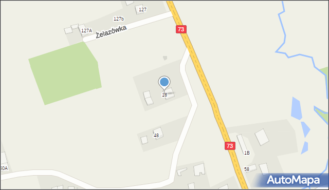 Żelazówka, Żelazówka, 18, mapa Żelazówka