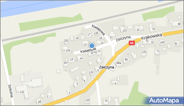 Zelczyna, Zelczyna, 12, mapa Zelczyna