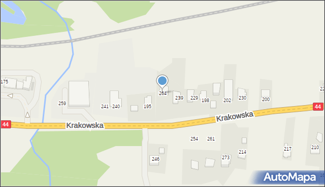 Zelczyna, Zelczyna, 264, mapa Zelczyna