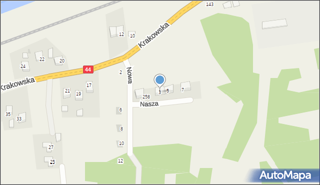 Zelczyna, Zelczyna, 282, mapa Zelczyna