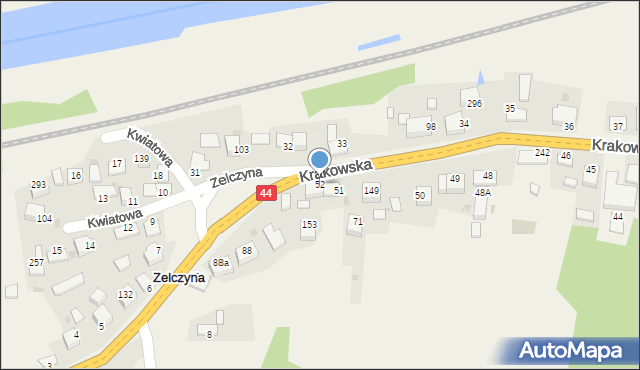 Zelczyna, Zelczyna, 52, mapa Zelczyna