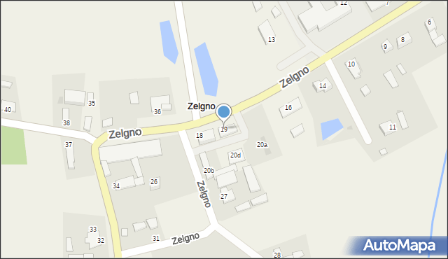 Zelgno, Zelgno, 19, mapa Zelgno