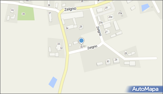 Zelgno, Zelgno, 31, mapa Zelgno