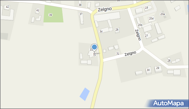 Zelgno, Zelgno, 32, mapa Zelgno