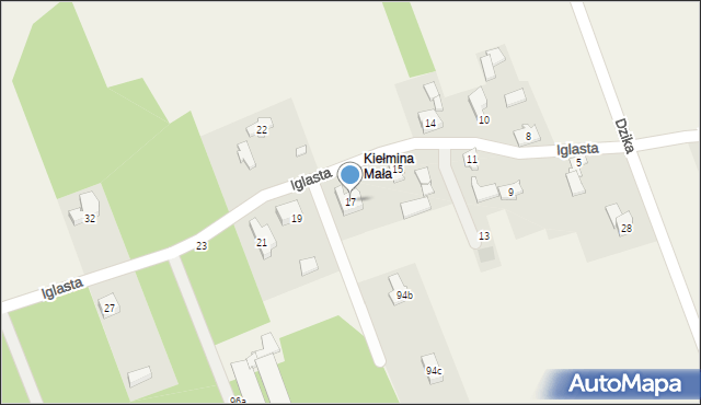 Zelgoszcz, Zelgoszcz, 94a, mapa Zelgoszcz