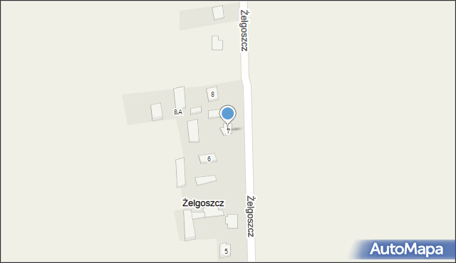 Żelgoszcz, Żelgoszcz, 7, mapa Żelgoszcz