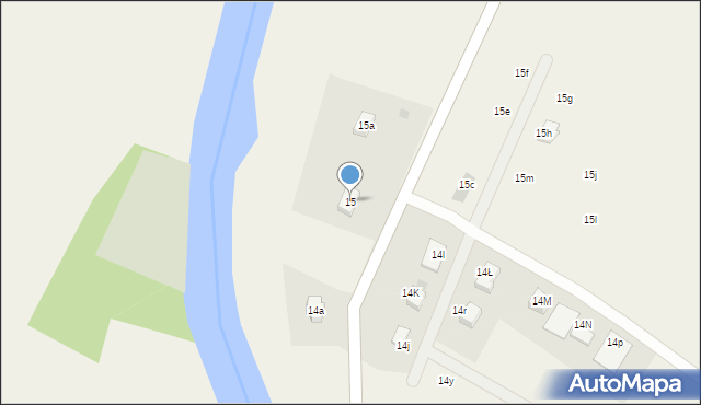 Żelichowo, Żelichowo, 15, mapa Żelichowo