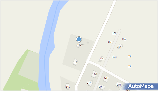 Żelichowo, Żelichowo, 15a, mapa Żelichowo