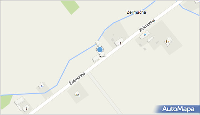 Żelimucha, Żelimucha, 7, mapa Żelimucha