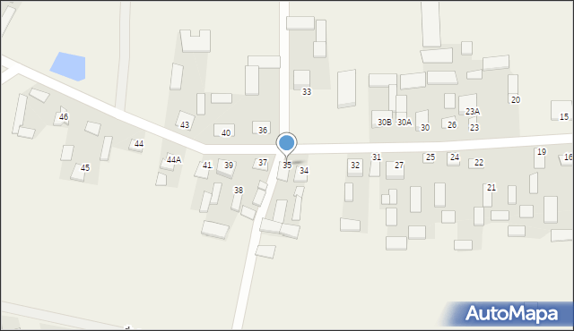 Żeliszew Duży, Żeliszew Duży, 35, mapa Żeliszew Duży