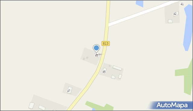 Żelizna, Żelizna, 45, mapa Żelizna