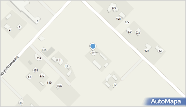 Zemborzyce Wojciechowskie, Zemborzyce Wojciechowskie, 81, mapa Zemborzyce Wojciechowskie