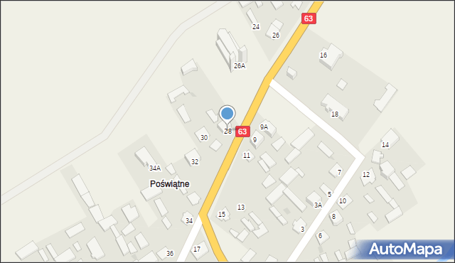 Zembrów, Zembrów, 28, mapa Zembrów
