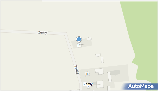 Zemły, Zemły, 10, mapa Zemły