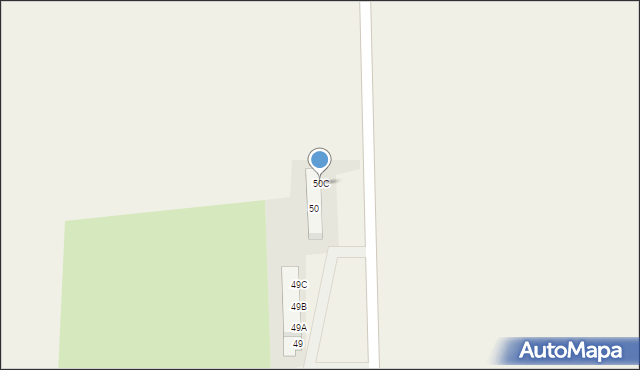 Zemsko, Zemsko, 50C, mapa Zemsko