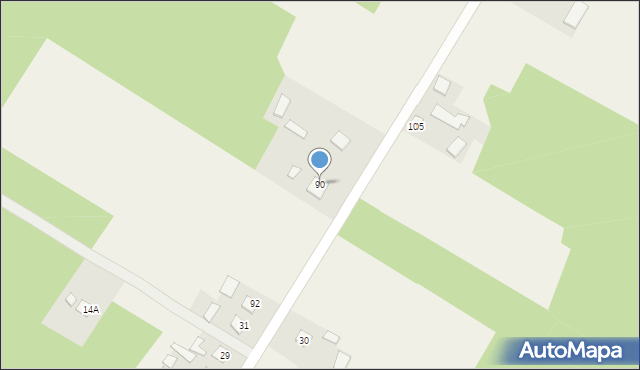 Żerczyce, Żerczyce, 90, mapa Żerczyce