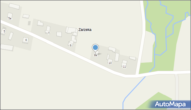 Żerniki, Żerniki, 9a, mapa Żerniki