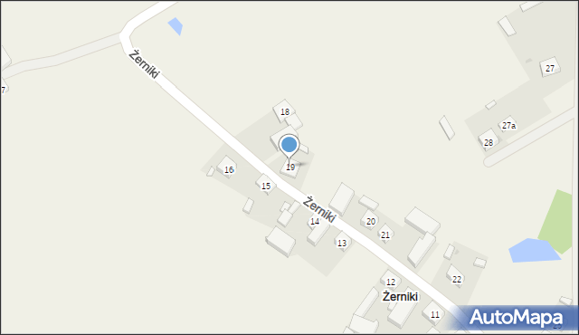 Żerniki, Żerniki, 19, mapa Żerniki