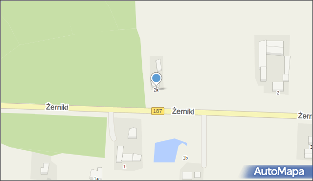 Żerniki, Żerniki, 2a, mapa Żerniki