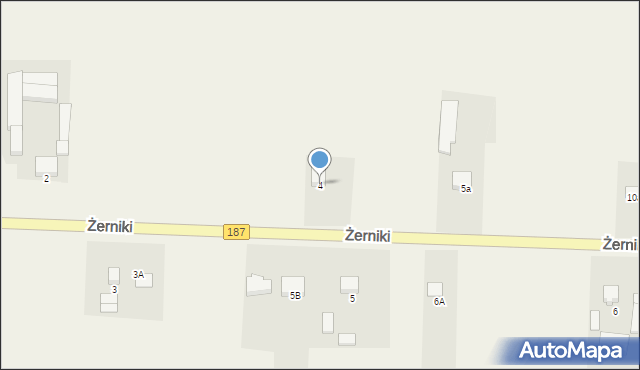 Żerniki, Żerniki, 4, mapa Żerniki